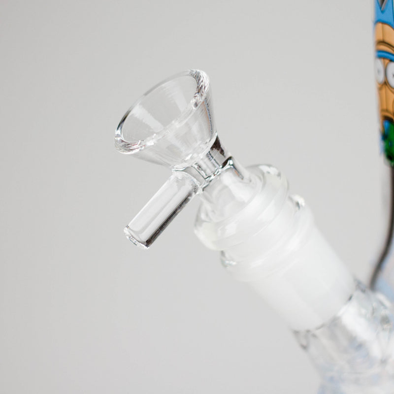 O 10" Cartoon Glass Bong – Fun & Functional Smoking Piece