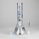 10" Cartoon Glass Bong – Fun & Functional Smoking Piece Glass Bong 777 Smoke