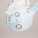 7" 3D Astronaut Glass Bong – Space Inspired Water Pipe Glass Bong 777 Smoke