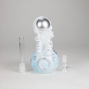 7" 3D Astronaut Glass Bong – Space Inspired Water Pipe Glass Bong 777 Smoke
