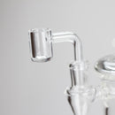 9" HCOMB HEX ETCHED CAPSULE RIG - 60MM Glass Rig PINNACLE DISTRIBUTORS INC.