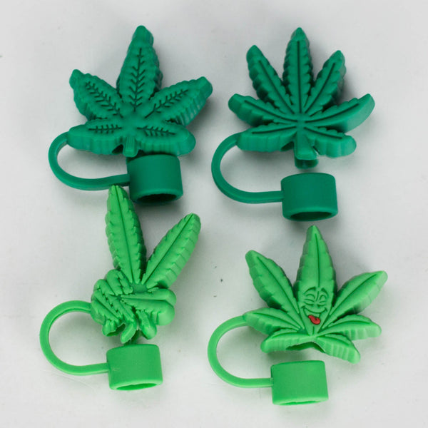 Crossory | Weed Straw & Pipe Topper Pack of 4 – Fun Silicone Covers