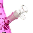 10" 5mm Milkyway Glass Beaker Bong - 4 Assorted Colours Glass Bong Super Supplys Inc