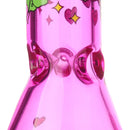 10" 5mm Milkyway Glass Beaker Bong - 4 Assorted Colours Glass Bong Super Supplys Inc