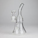 O Nami Glass | 9" Ripple Dab Rig – Premium Borosilicate with Signature Inline Design