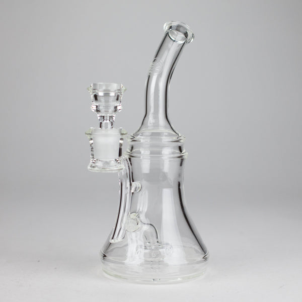O Nami Glass | 9" Ripple Dab Rig – Premium Borosilicate with Signature Inline Design