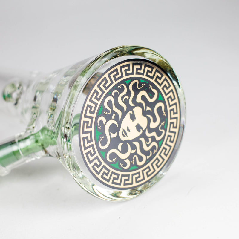 Medusa | 12" 9mm Beaker Bong – Extra Thick Bottom Glass Bong Small Biz Distributors