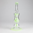 9" Fab Klein Recycler – Premium Glass Rig with Matrix Perc for Superior Filtration Glass Bong Small Biz Distributors