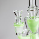 9" Fab Klein Recycler – Premium Glass Rig with Matrix Perc for Superior Filtration Glass Bong Small Biz Distributors