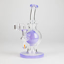 8" Ball Rig – Compact Dab Rig with Quartz Banger Glass Rig Small Biz Distributors Purple