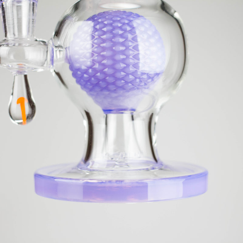 O 8" Ball Rig – Compact Dab Rig with Quartz Banger