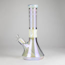 12.5" Hologram Beaker Glass Bong Glass Bong Small Biz Distributors