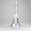 12.5" Hologram Beaker Glass Bong Glass Bong Small Biz Distributors