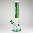 Medusa | 16" 7mm Glass Beaker Bong – Premium Thick Glass Glass Bong Small Biz Distributors Green