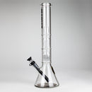 Medusa | 17" 7mm Double Tree Perc Glass Bong with Splash Guard Glass Bong Small Biz Distributors