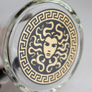 Medusa | 17" 7mm Double Tree Perc Glass Bong with Splash Guard Glass Bong Small Biz Distributors