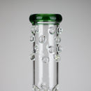 16" Triple Perc Straight Tube – Premium Glass Bong with Maximum Filtration Glass Bong Small Biz Distributors