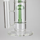 16" Triple Perc Straight Tube – Premium Glass Bong with Maximum Filtration Glass Bong Small Biz Distributors