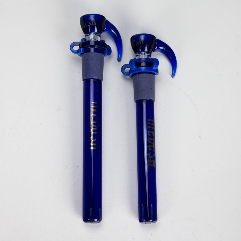 Medusa | Colored Downstem Style "02" – Includes Glass Bowl & Keck Clip Downstem · Bowlstem Small Biz Distributors