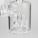 5" Clear Tank Base Glass Bong – Disc Shower Diffuser Glass Bong HALLO GLASS