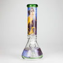 12" Sticker Glass Beaker Bong – 7mm Thick (Assorted) Glass Bong HALLO GLASS