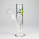 8" Cylinder Tube Glass Bong – 4mm Thick Glass Bong HALLO GLASS