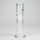8" Cylinder Tube Glass Bong – 4mm Thick Glass Bong HALLO GLASS