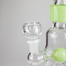 8" Tank Glass Bong – Octopus Shower Diffuser (Assorted) Glass Bong HALLO GLASS