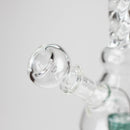 6" Conical Base Glass Bong – Shower Diffuser (Assorted) Glass Bong HALLO GLASS