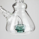 6" Conical Base Glass Bong – Shower Diffuser (Assorted) Glass Bong HALLO GLASS