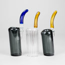 5" Multi-Color Cigar Pipe Bubbler – Assorted Designs Glass Pipe HALLO GLASS