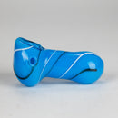 3" Solid Color Peanut (Pack of 2pcs) Hand Pipe – , Matching Color Glass Pipe HALLO GLASS