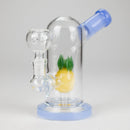 6" Dome Tank Glass Bong – Pineapple Diffuser(Assorted Colors) Glass Bong HALLO GLASS