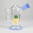 6" Dome Tank Glass Bong – Pineapple Diffuser(Assorted Colors) Glass Bong HALLO GLASS