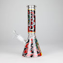 10" Glow-in-the-Dark Glass Beaker Bong [BH1351] Glass Bong 777 Smoke