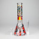 10" Glow-in-the-Dark Glass Beaker Bong [BH1351] Glass Bong 777 Smoke