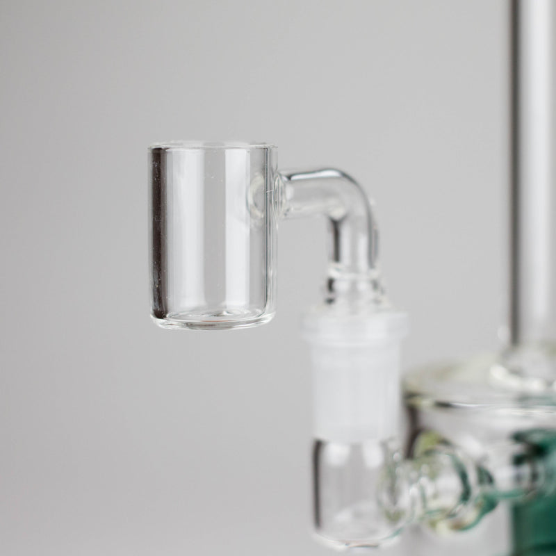 O 11" 2-in-1 Glass Dab Rig with Percolator [BH141]