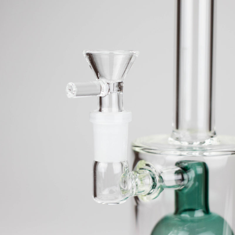 O 11" 2-in-1 Glass Dab Rig with Percolator [BH141]