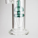 11" 2-in-1 Glass Dab Rig with Percolator [BH141] Glass Bong 777 Smoke