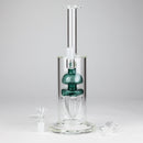 11" 2-in-1 Glass Dab Rig with Percolator [BH141] Glass Bong 777 Smoke