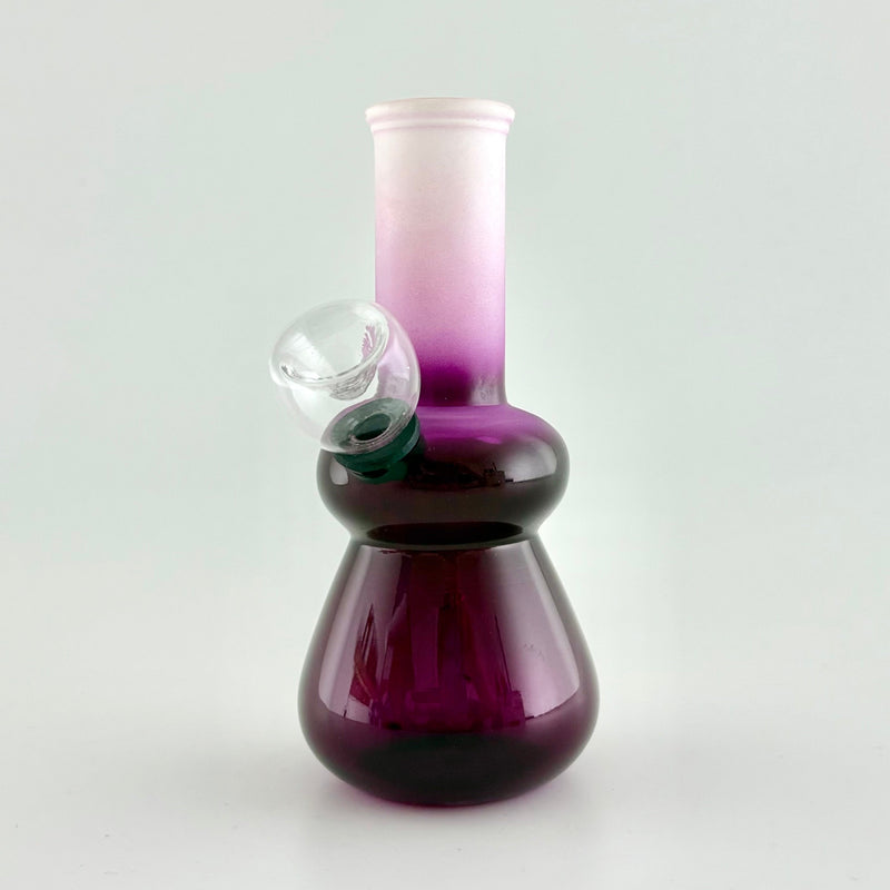 5" Mini Colour Water Pipe - 10 Assorted Colours Glass Bong Super Supplys Inc Magenta
