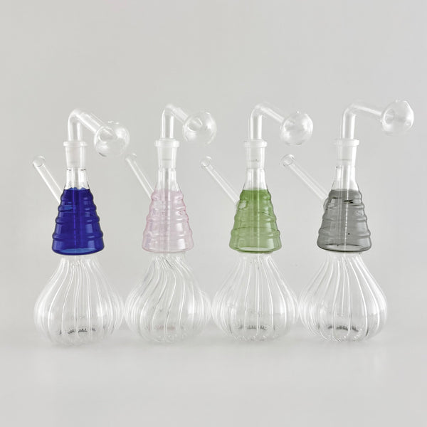 7“ Swirl Oil Burner Bubbler Glass Rig Super Supplys Inc