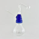 7“ Swirl Oil Burner Bubbler Glass Rig Super Supplys Inc Blue