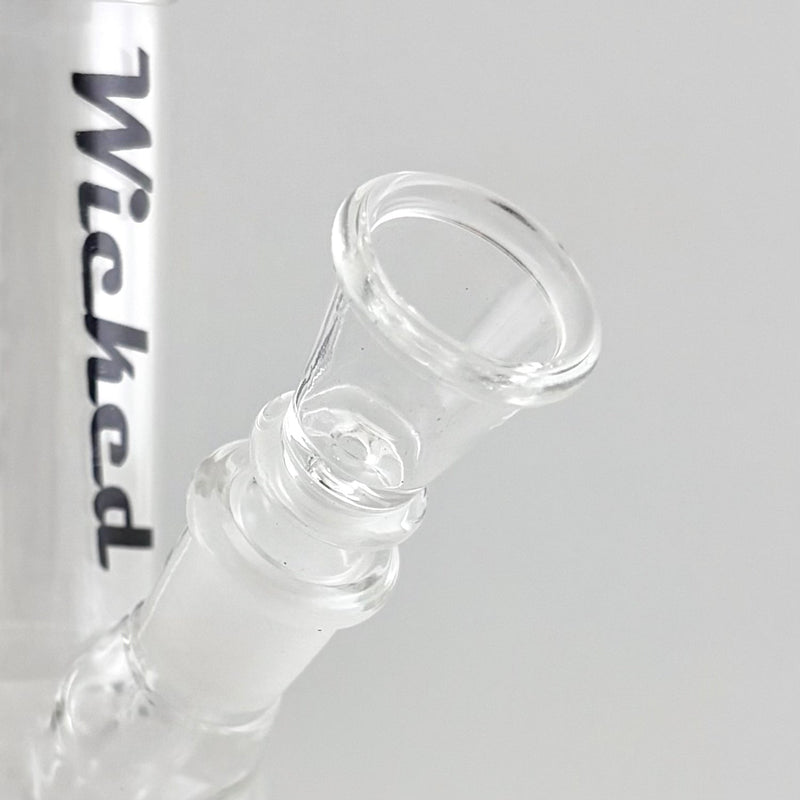 Wicked | 6" Water Pipe with Stem Glass Bong Super Supplys Inc