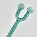 6" Double Hole Oil Burner Pipe – Assorted Colors-2CT Oil Burner Super Supplys Inc Lake Green