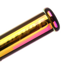 Fortune | 14" 7mm Electroplated Skull Glass Bong Glass Bong Fortune