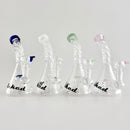 Wicked | 6" Swirl Dab Rig Glass Bong Super Supplys Inc