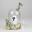 6" Ghost Rig Resin · Silicone · Plastic Bong JJ Distribution
