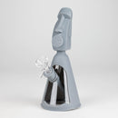 8" Resurrected stone statue water pipe Resin · Silicone · Plastic Bong JJ Distribution