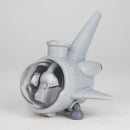 6" Bulma Capsule Water Pipe Resin · Silicone · Plastic Bong JJ Distribution